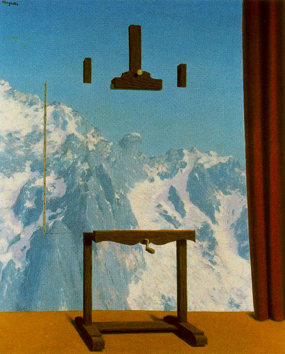 RENE MAGRITTE、LA CONDITION HUMAINEyosi